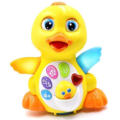 TOYK kids toys Musical Duck toy Lights Action With Adjustable Sound - Toys for girls and boys kids