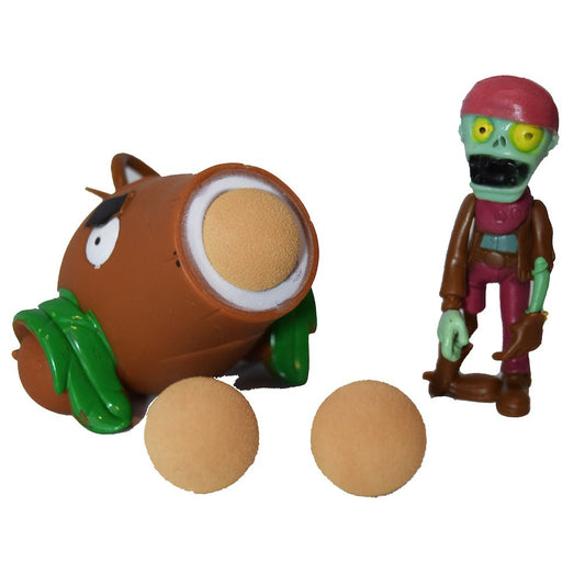 Party PVZ Plant Coconut Cannon Ball Popper Zombie Action Figure Toy