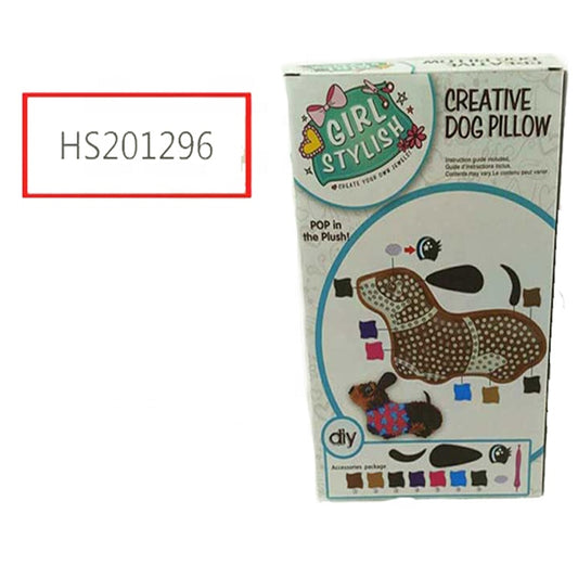 HS201296, Yawltoys, DIY Creative Dog pillow DIY toy