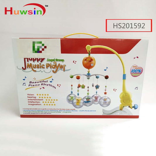 HS201592, Yawltoys, Musical travel mobile,Learning fun, Infant toy