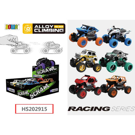 HS202915, Yawltoyss, Pull back alloy car, Educational toy