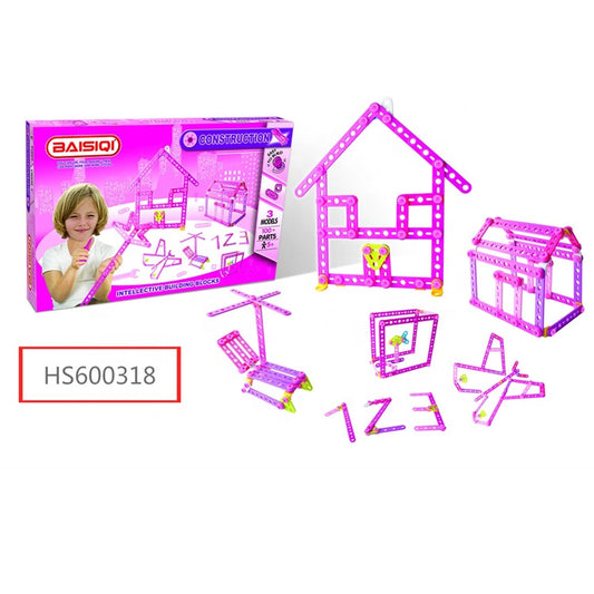 HS600318, Yawltoys, Factory direct supply indoor building biocks plastic building block for kids