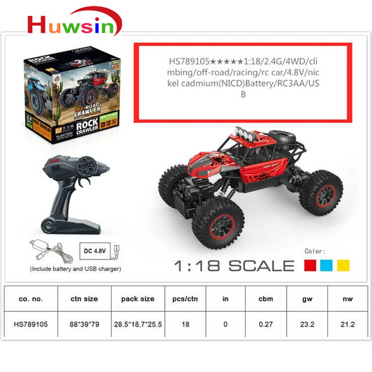 HS789105, Yawltoys, Rock crawler,1:18 RC Car