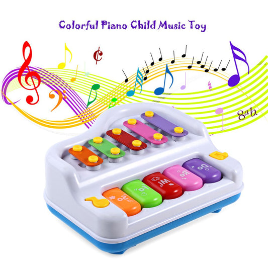 HOT Multi-function Colorful Musical Piano Developmental Cute Baby Piano Child Music Intelligent Instrument Gift Toy